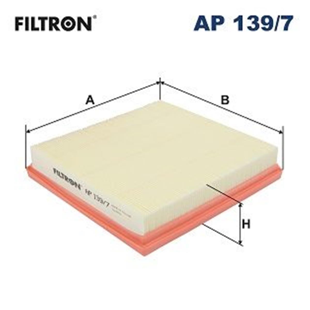 FILT AP 139/7 HAVA FILTRESI E1163L