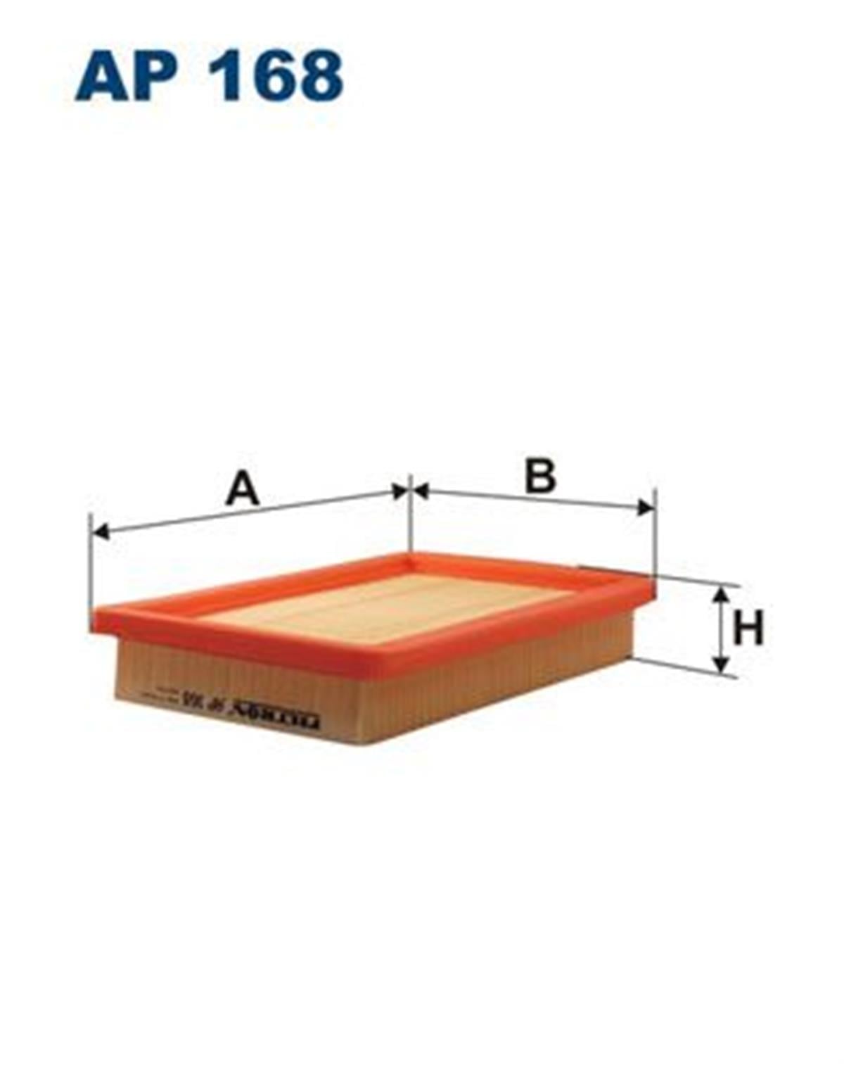 FILT AP 168 HAVA FILTRESI SOFT TIP