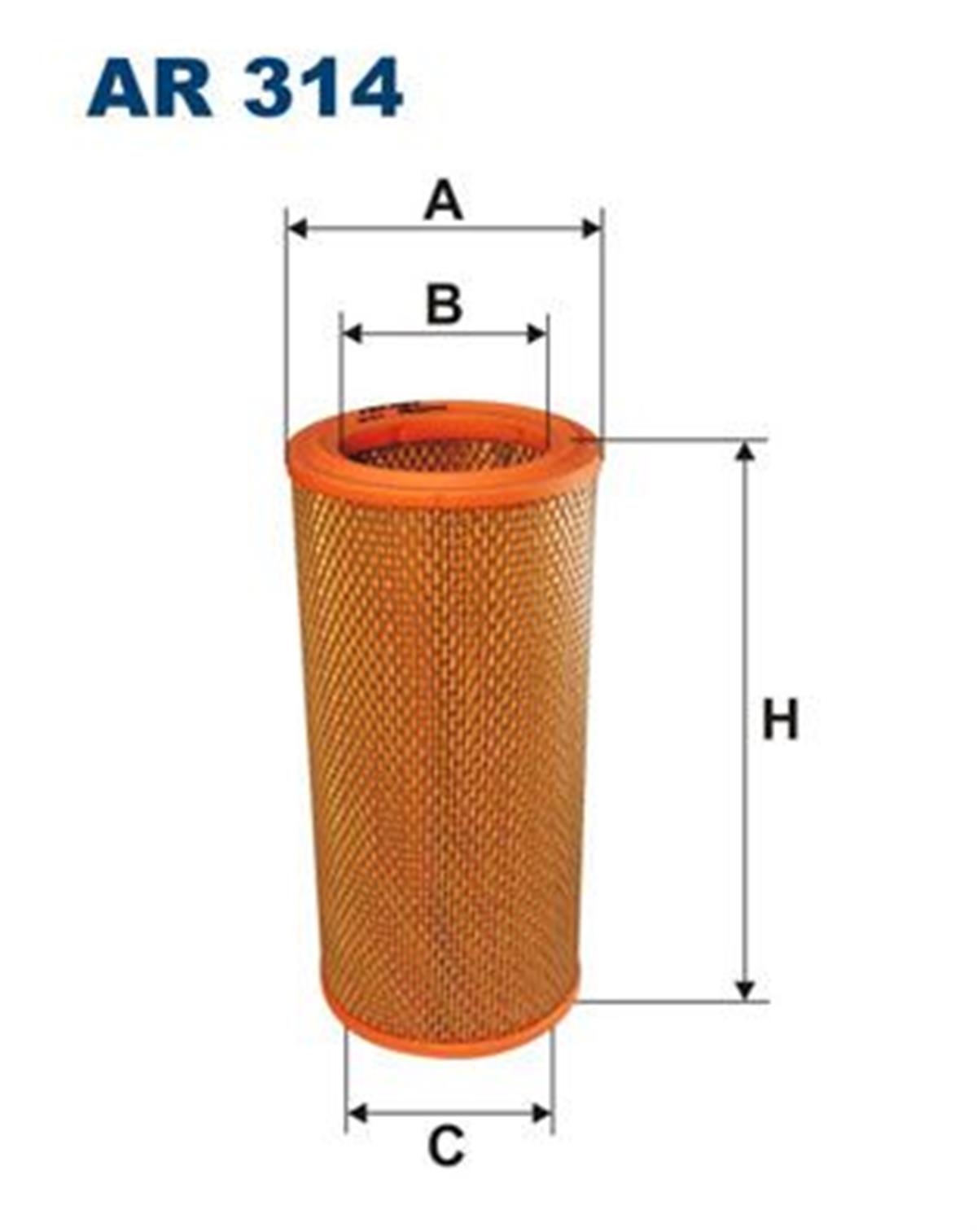 FILT AR 314 HAVA FILTRESI 