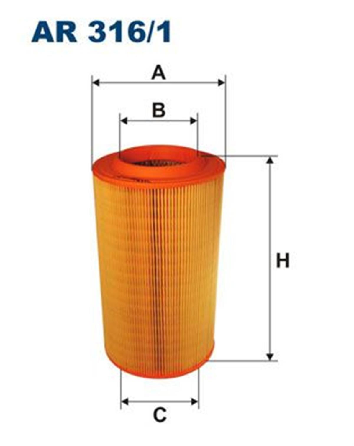 FILT AR 316/1 HAVA FILTRESI 