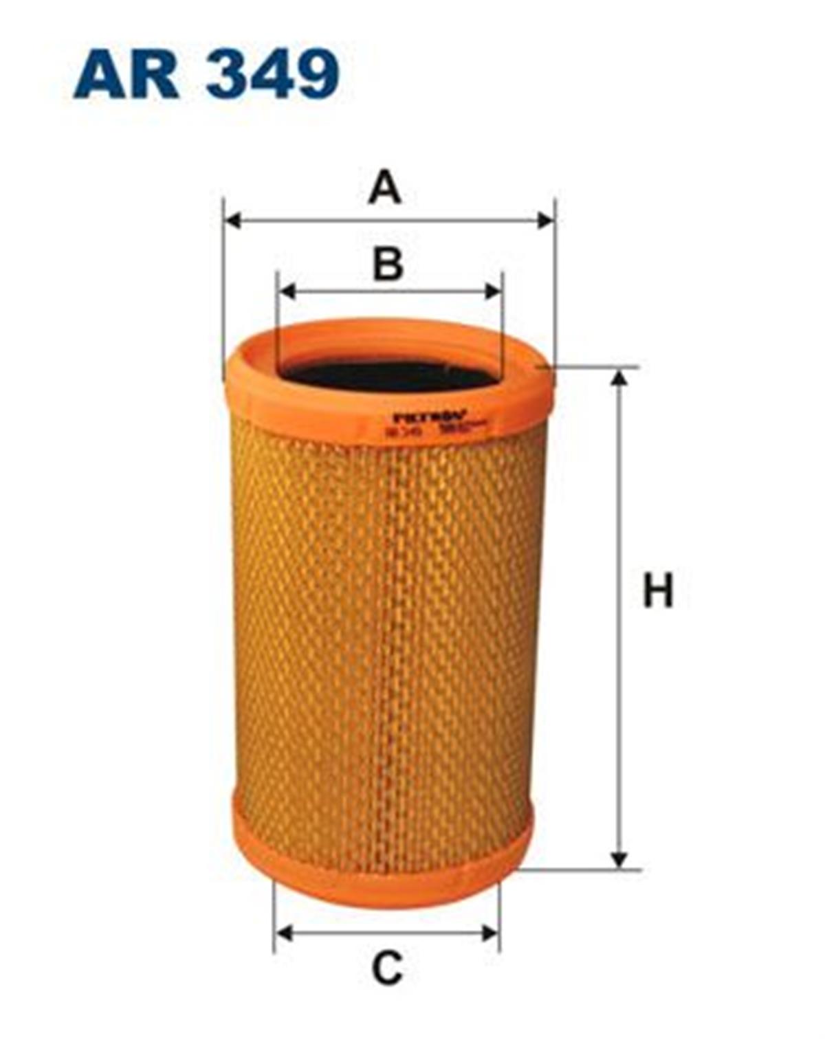 FILT AR 349 HAVA FILTRESI 