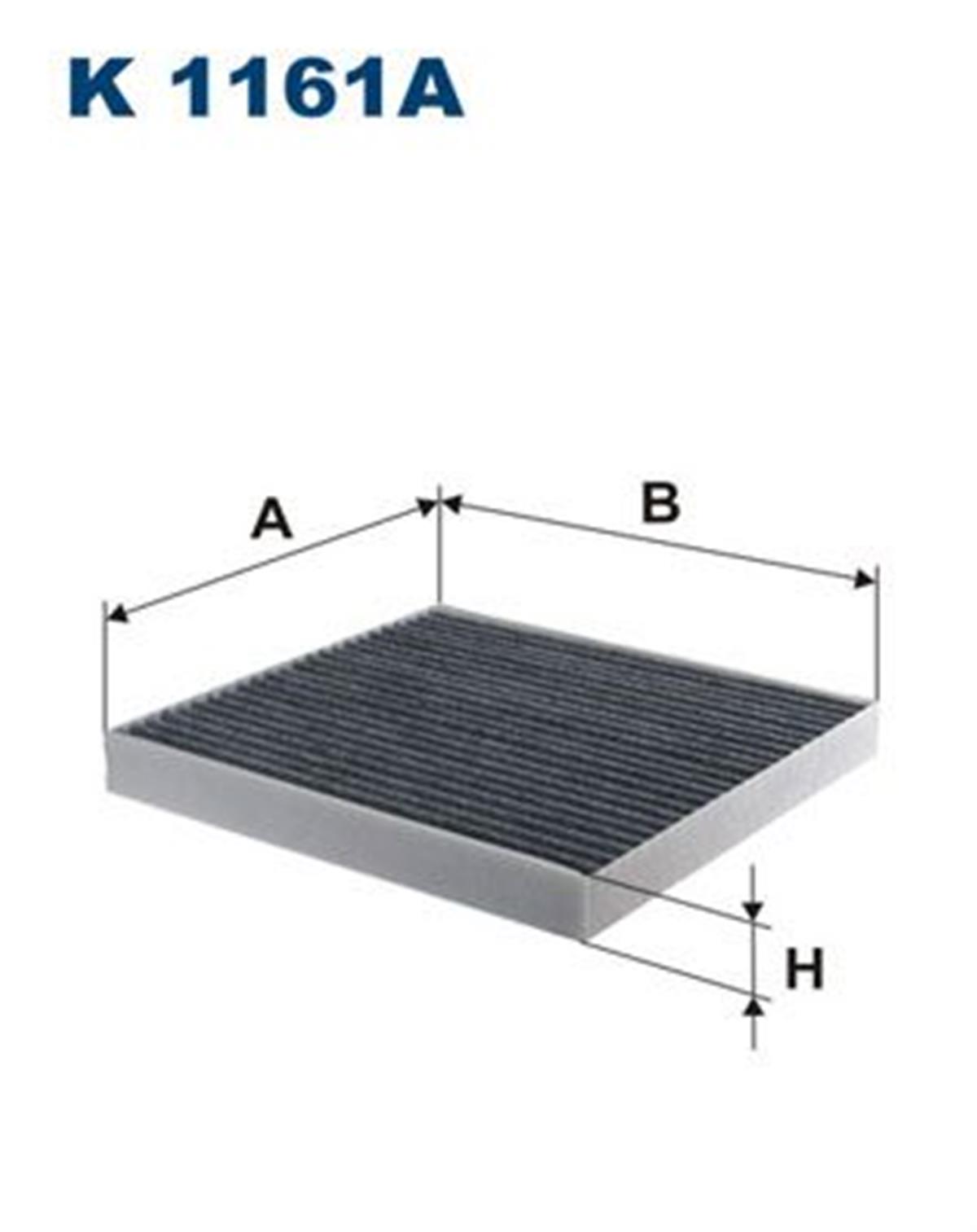 FILT K 1161A POLEN FILTRESI KARBON : SOFT TIP