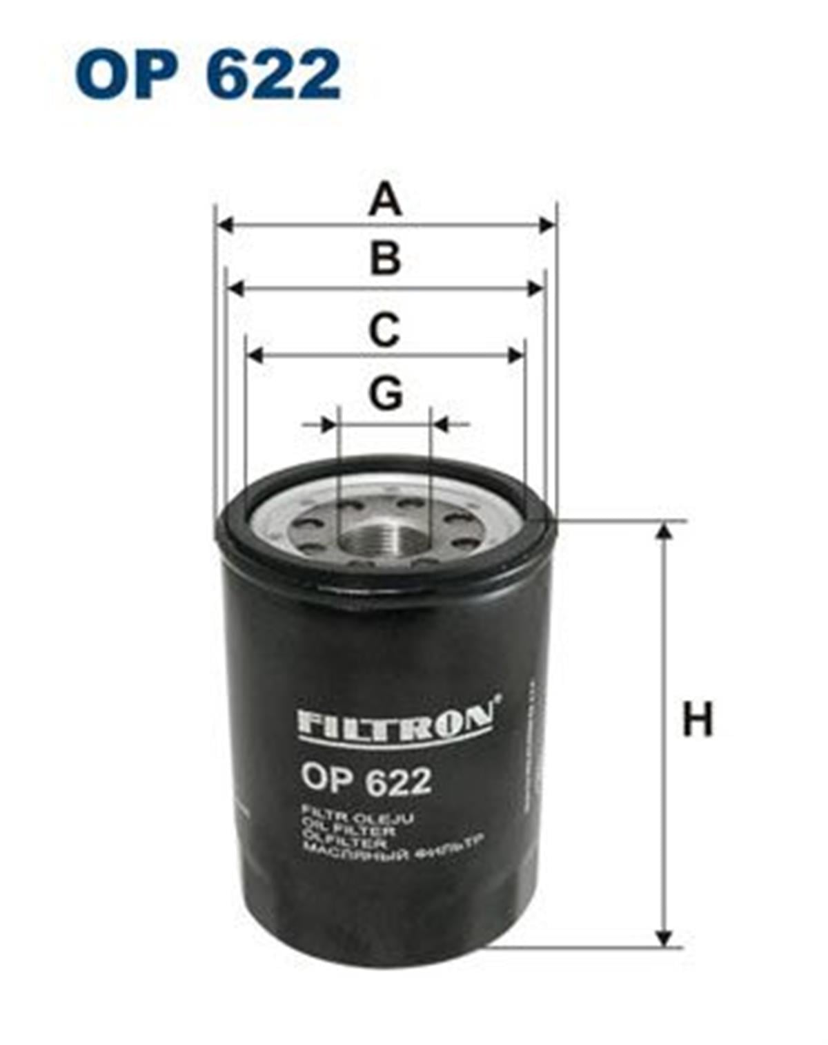 FILT OP 622 YAG FILTRESI .