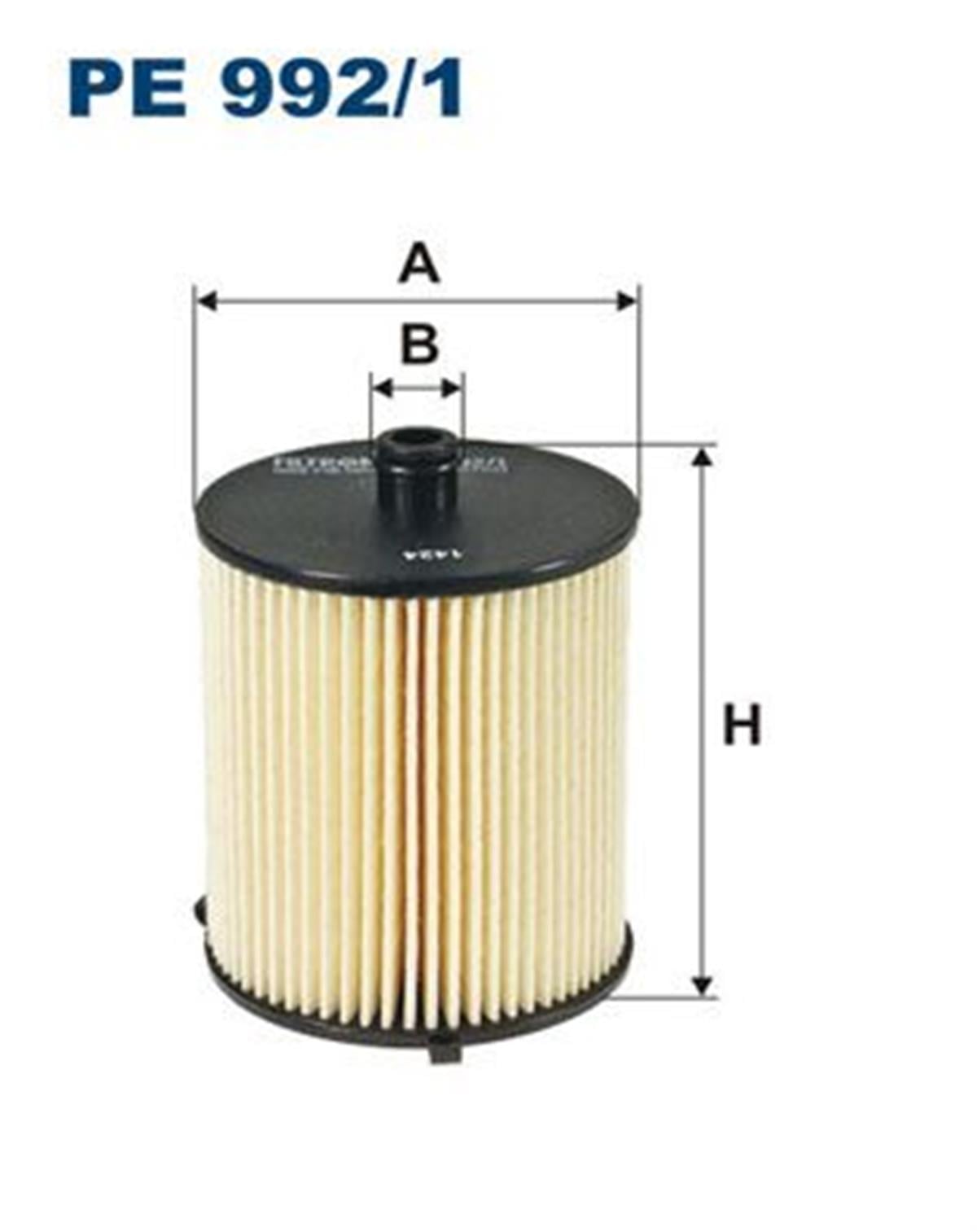 FILT PE 992/1 YAKIT FILTRESI .