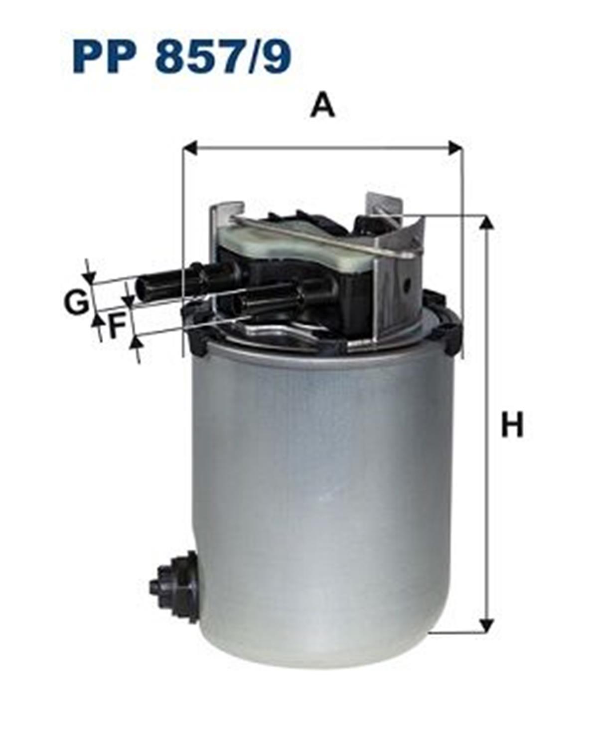 FILT PP 857/9 YAKIT FILTRESI .