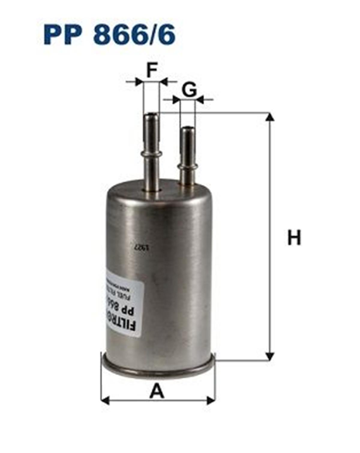 FILT PP 866/6 YAKIT FILTRESI 