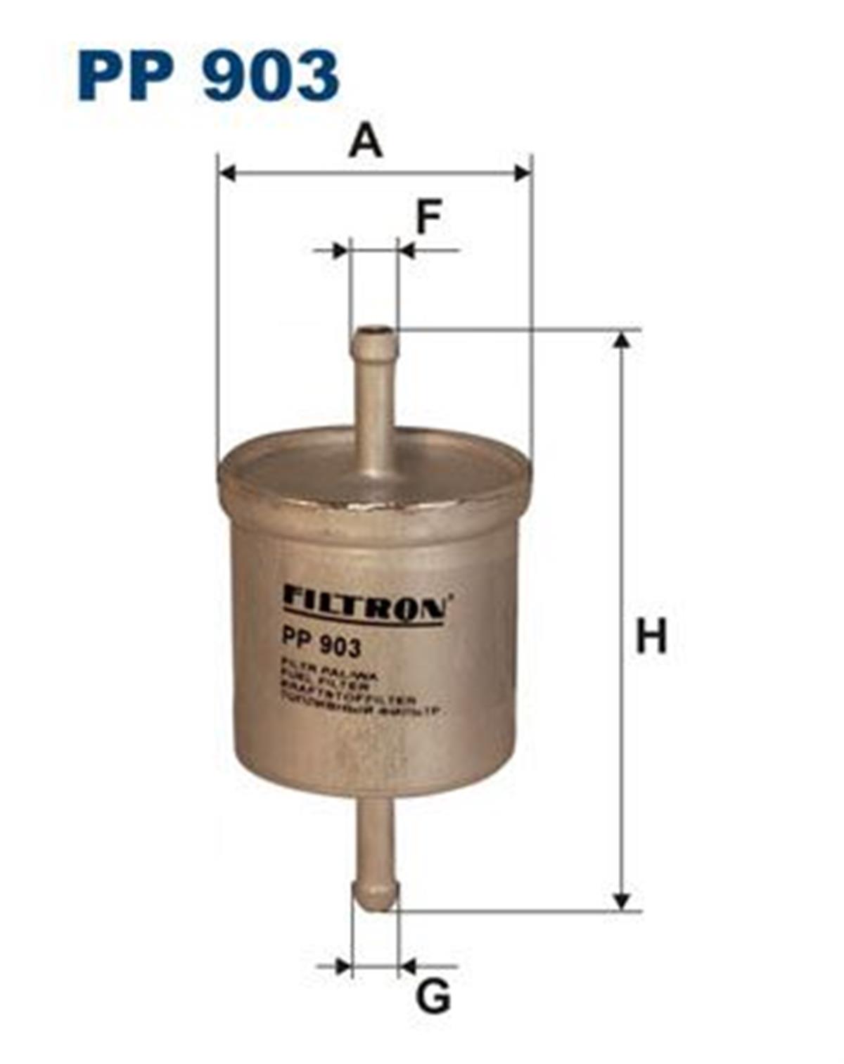 FILT PP 903 YAKIT FILTRESI .