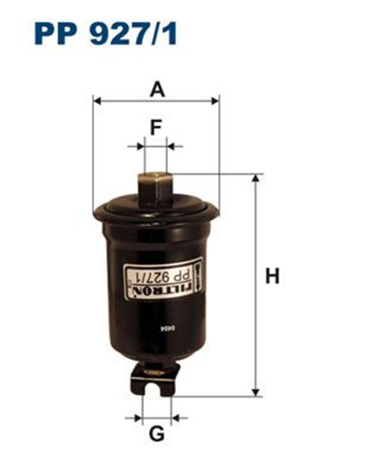 FILT PP 927/1 YAKIT FILTRESI .