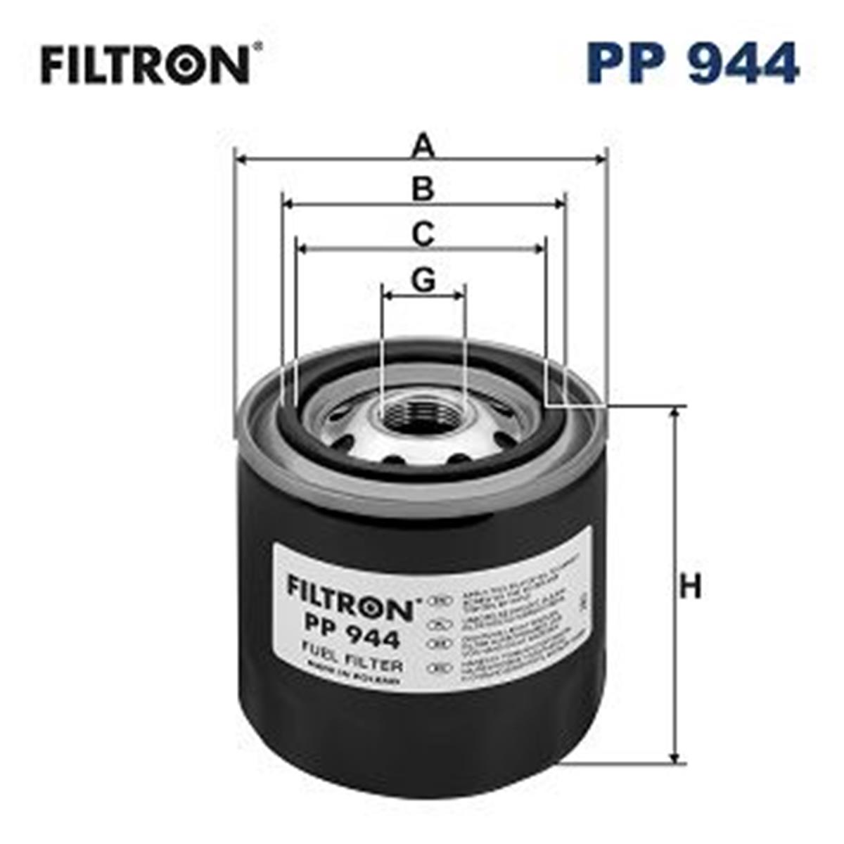 FILT PP 944 YAKIT FILTRESI 