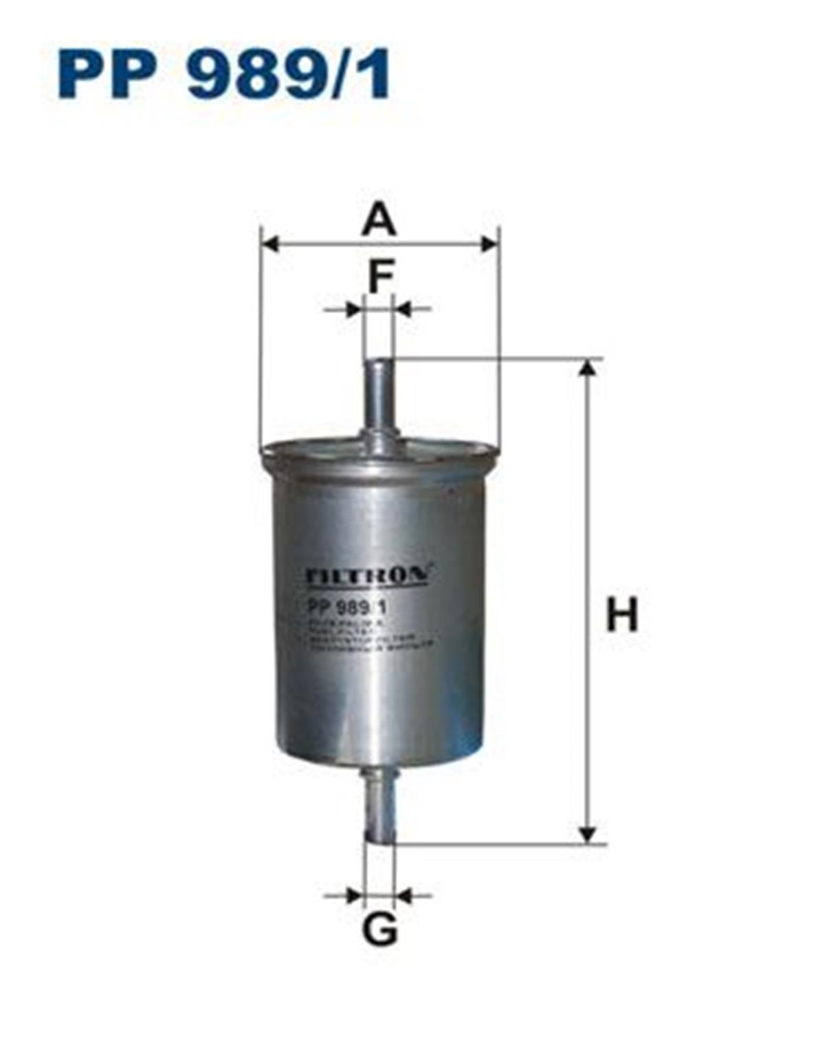 FILT PP 989/1 YAKIT FILTRESI 