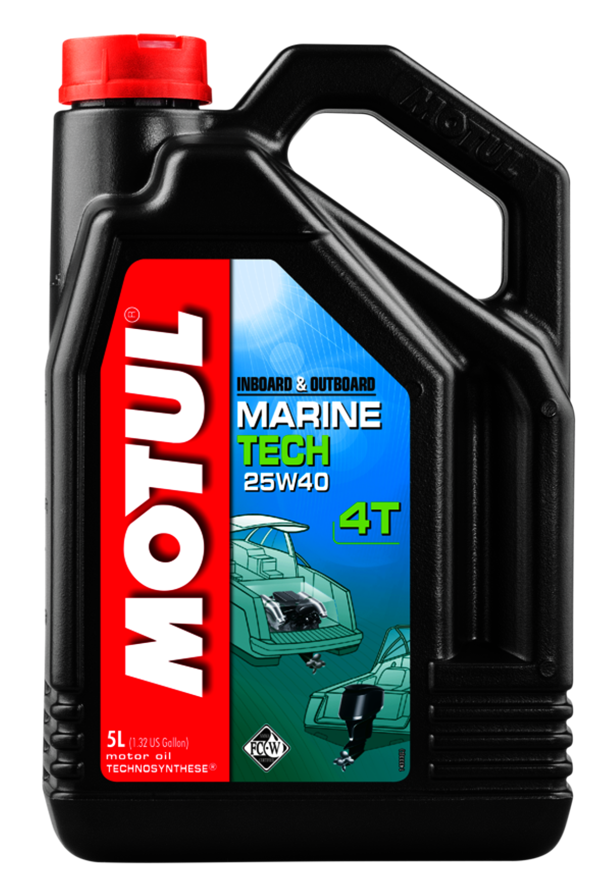 MARINE TECH 4T 25W40 5Lt
