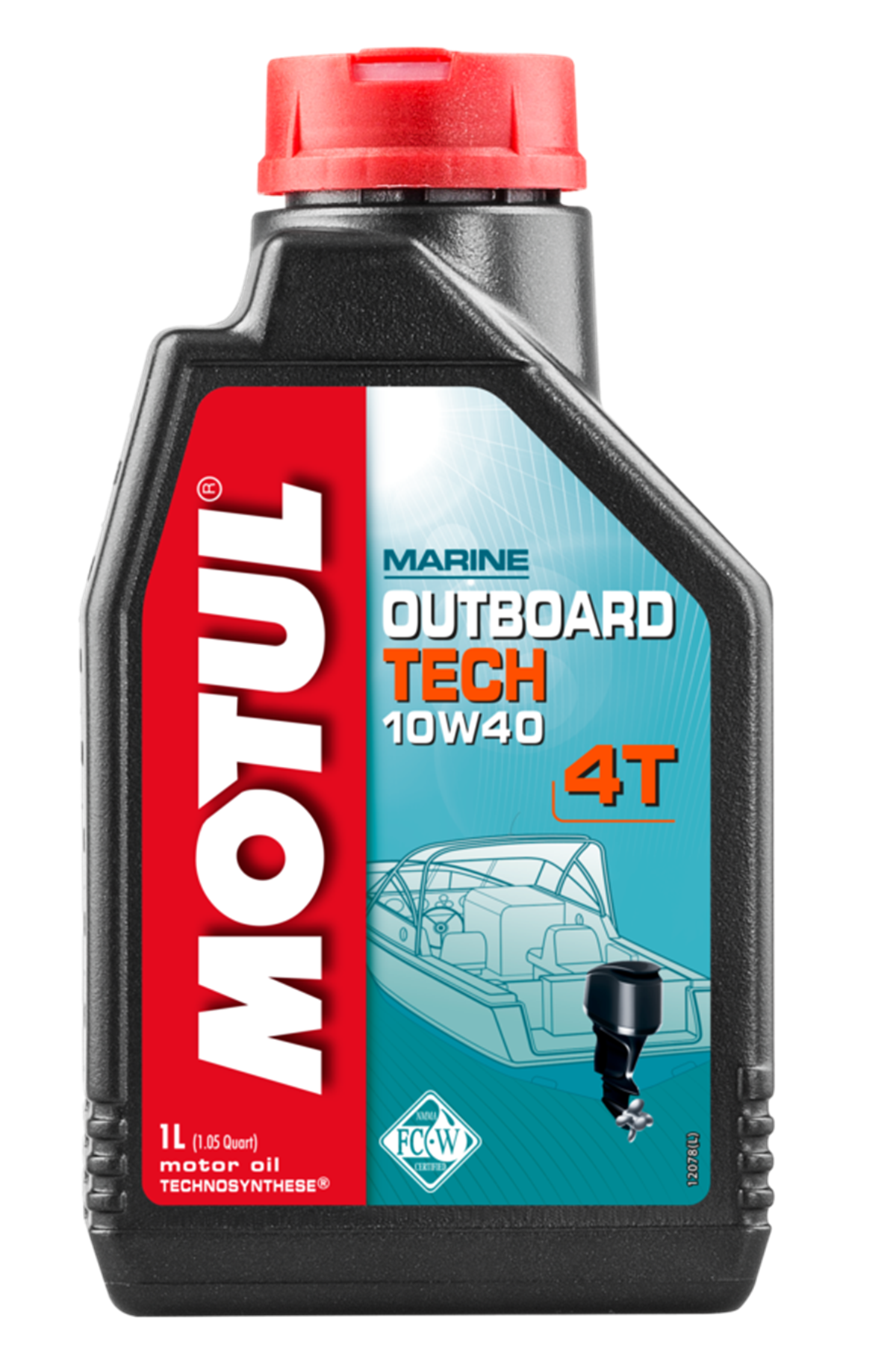 OUTBOARD TECH 4T 10W40 1Lt