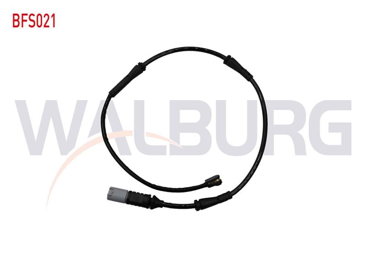 Walburg BFS021 BALATA IKAZ KABLOSU SOL-SAG ON 672mm BMW 3 SERISI (F30-F32) / 1 SERISI (F20,F21) 2010-