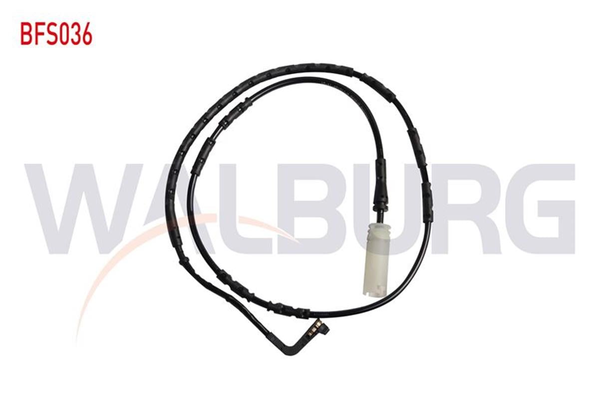 Walburg BFS036 BALATA IKAZ KABLOSU SOL-SAG ARKA 1090mm BMW 1 SERISI (E87) / 3 SERISI (E90-E91-E92) 2003-2012
