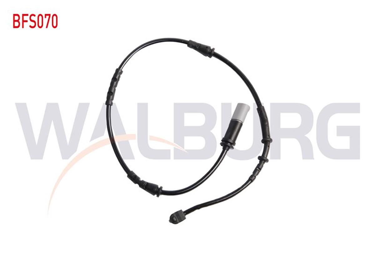Walburg BFS070 BALATA IKAZ KABLOSU SOL-SAG ARKA 642mm BMW 2 SERISI (F45-F46) 2014-