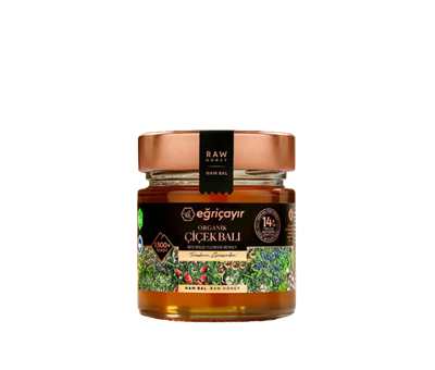 Organik Çiçek Balı 300 gr (Eğriçayır)