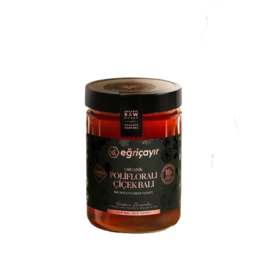 Organik Polifloralı Çiçek Balı 450 gr (Eğriçayır)