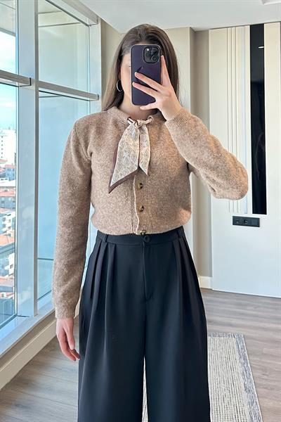 FLARLI YUMUŞAK DOKU HIRKA-Camel