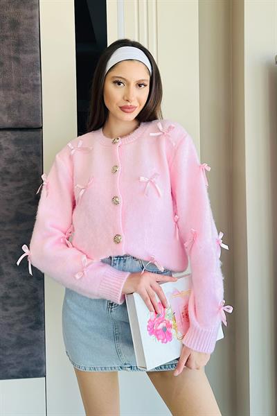 OSSİ FİYONKLU HIRKA-Pembe