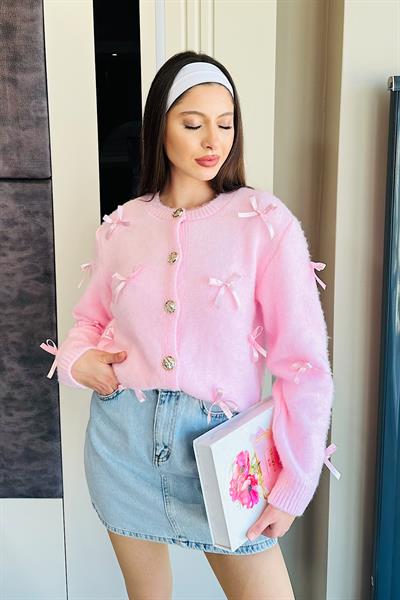 OSSİ FİYONKLU HIRKA-Pembe