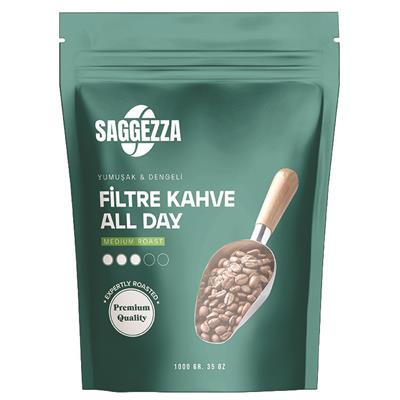 Saggezza Allday Çekirdek Filtre Kahve 1 Kg