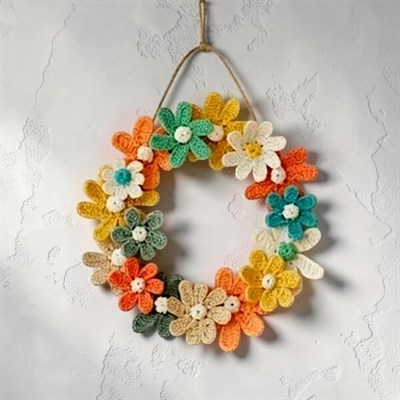 Papatya kapı süsü