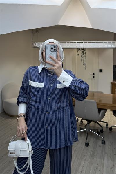 Chloe Tasarım Takım /Lacivert