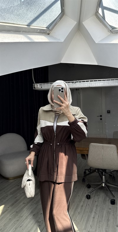 File Detaylı Spor Takım | Kahverengi