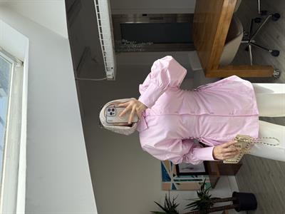 Helena Tasarım Gömlek -Pembe 