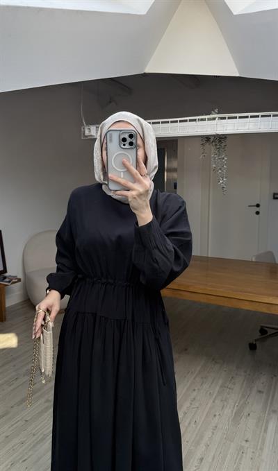 Lizy Elbise -Siyah