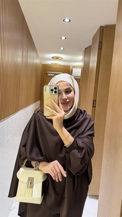 Özel Tasarım Üçlü Oysh Takım Kahverengi