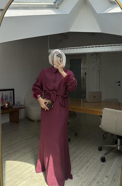 Samsa Etekli Takım- Bordo