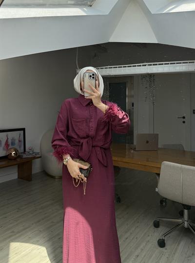Samsa Etekli Takım- Bordo