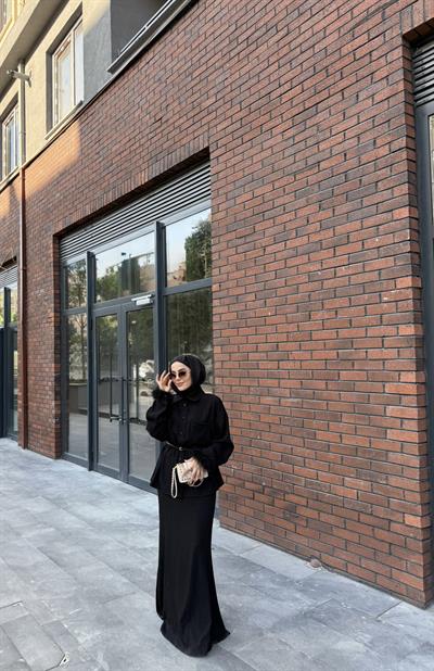 Samsa Etekli Takım- Siyah