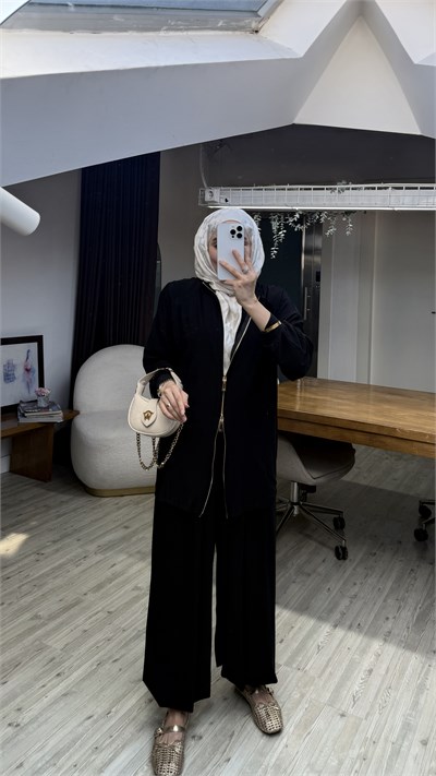 Sandy Comfort Takım | Siyah