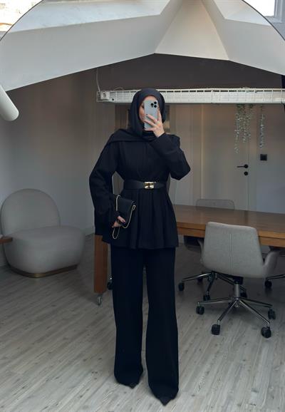 Sare Tasarım Takım Siyah