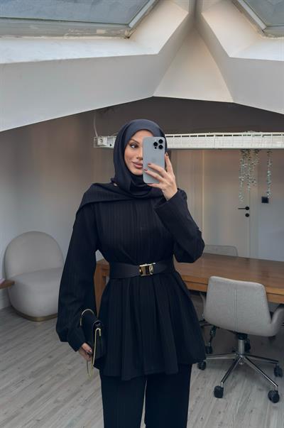 Sare Tasarım Takım Siyah