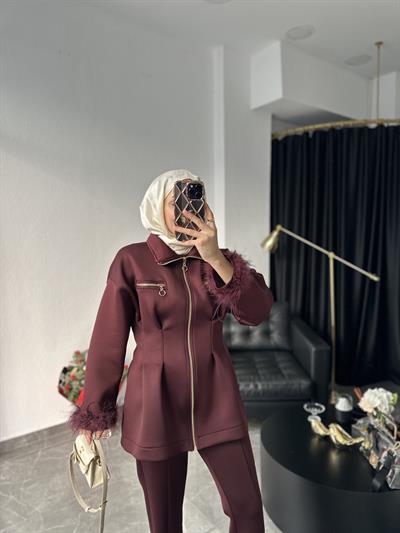 Tasarım Cindy Takım Bordo