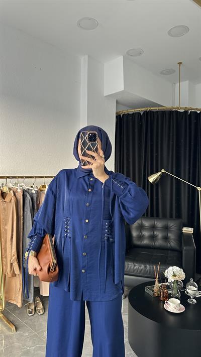 Tasarım İsabel Takım/Lacivert 