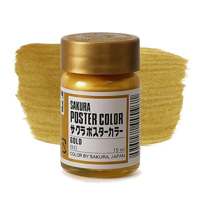 Sakura Poster Color Guaj Boya 30ml 051 Gold