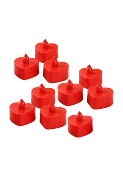 Kalp Tealight Mum Pilli 