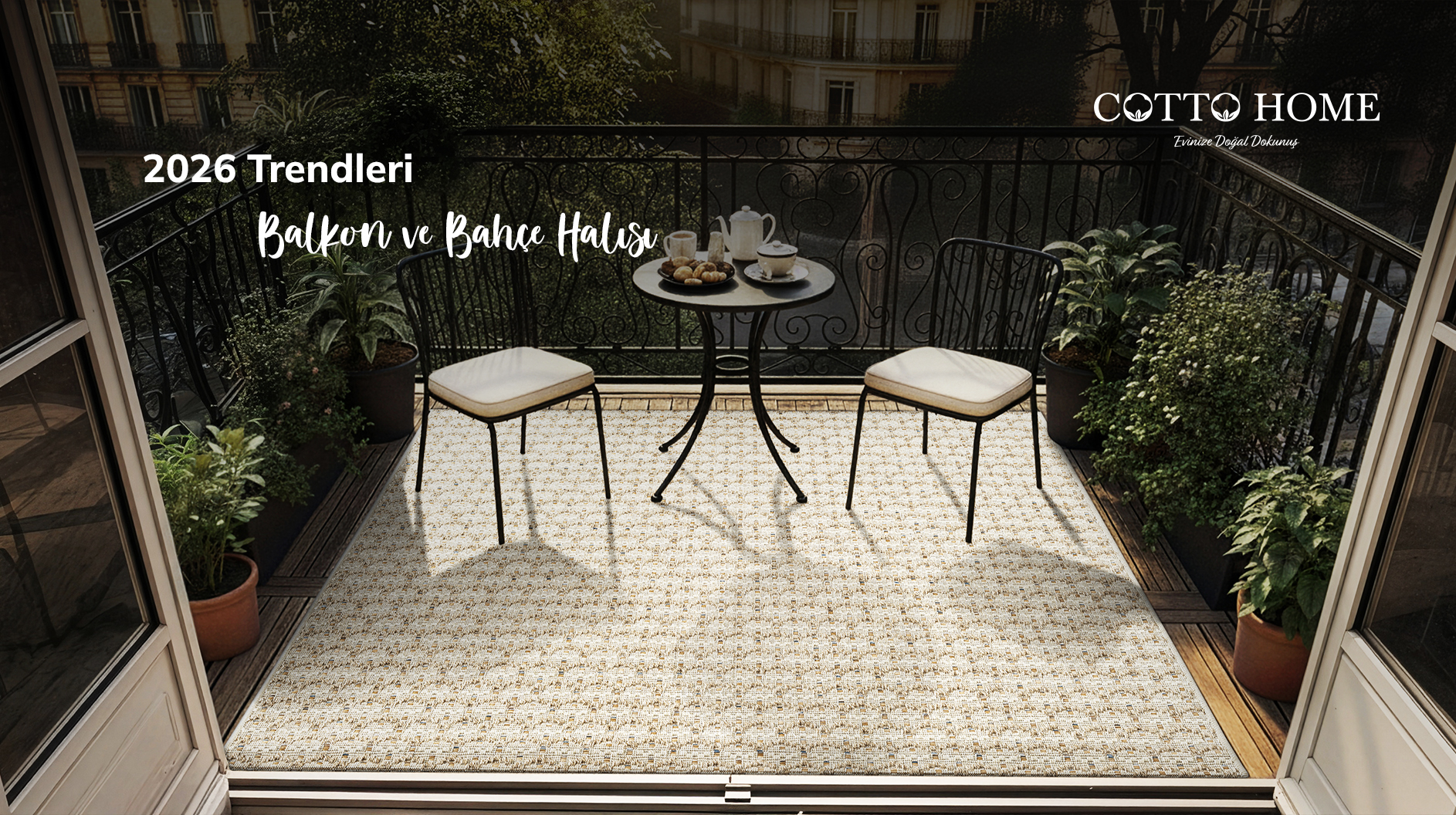 2026 Balkon ve Bahçe Halısı Trendleri: Dış Mekan Halısı Seçim Rehberi
