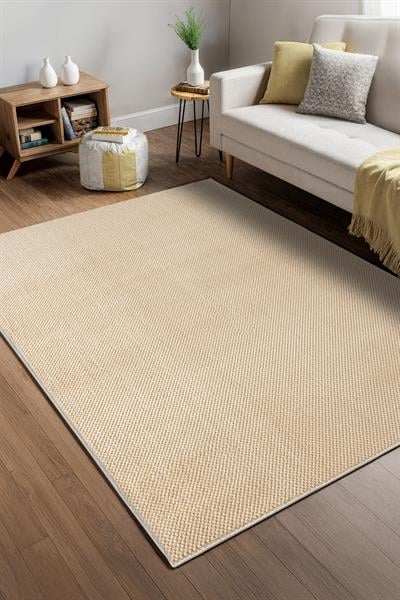 Petek Vızon Yıkanabilir Kaymaz Taban Yumuşak Dokulu Peluş Kesme Halı