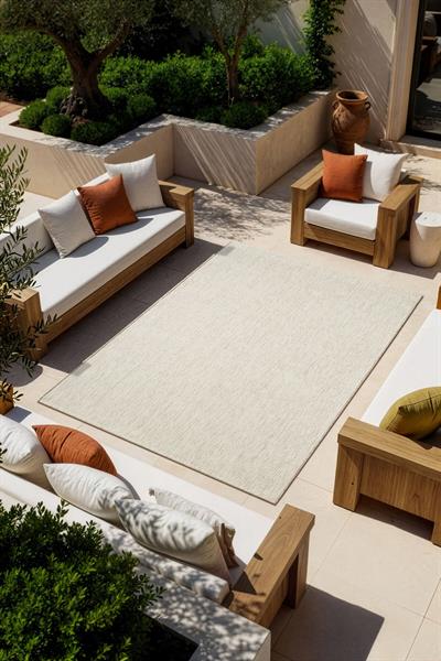 Saten Sisal SS002B Bej Modern Sisal Halı