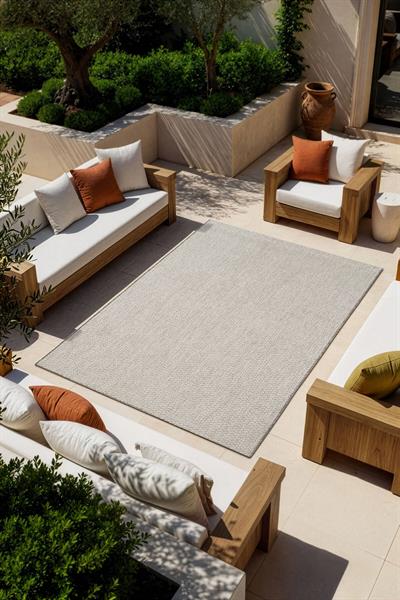 Saten Sisal SS003A Krem Modern Sisal Halı