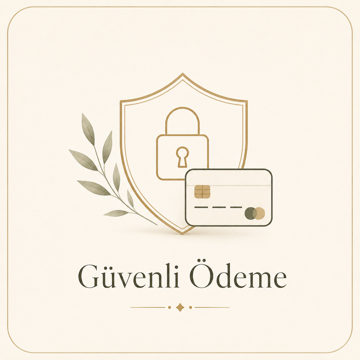 Güvenli ödeme avantajını gösteren ikon görseli