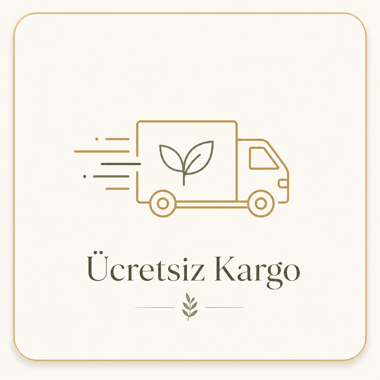 Ücretsiz kargo avantajını gösteren ikon görseli