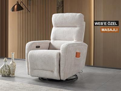 ESTELLA (OTO. SALLANIR) DÖNERLİ KOLTUK (MASAJLI)