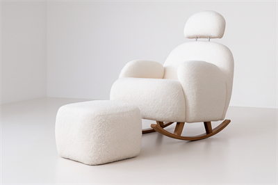 Kozy Sallanır Berjer + Puf