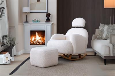 Kozy Sallanır Berjer + Puf